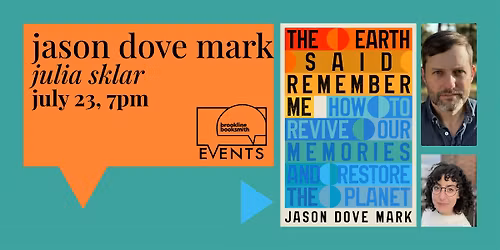 Jason Dove Mark with Julia Sklar: The Earth Said Remember Me