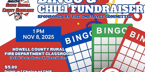 Bingo & Chili Fundraiser