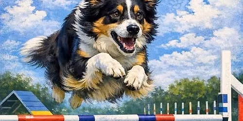 Ruff's Nadac Agility Trial. WKU Ag Center Bowling Green, KY