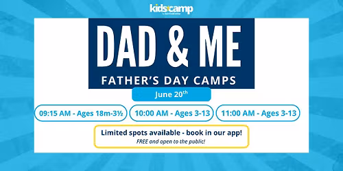 Dad & Me Fitness Camps- FREE 