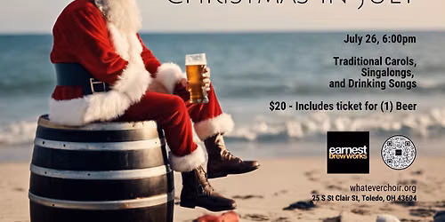 Christmas in July presented by whateverandeveramen.