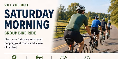 Saturday Morning Road Bike Ride
