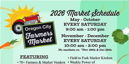 Summer Market Season Opening Day