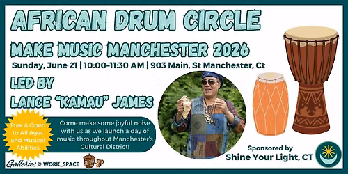 African Drum Circle: Make Music Day Manchester 2026