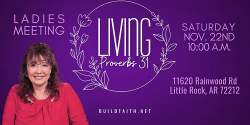 Little Rock Living Proverbs 31 Ladies Bible Study
