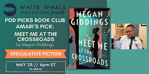 Book Club! Amari's pick: Meet Me at the Crossroads by Megan Giddings
