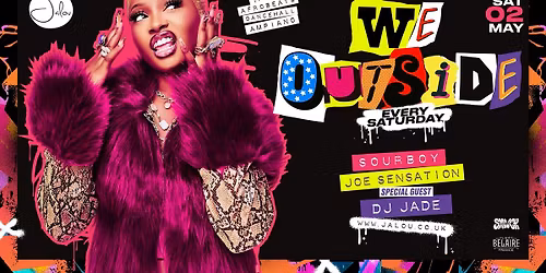 IZZAVIBE PRESENTS WE OUTSIDE BANK HOLIDAY SATURDAY \/\/ JALOU NEWCASTLE