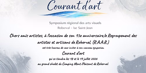 Symposium Courant d’art