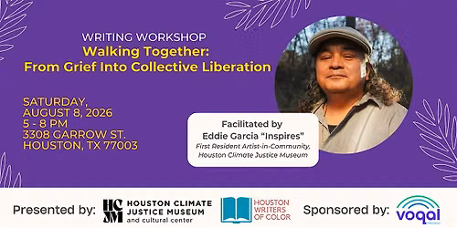 Writing Workshop: Walking Together: From Grief to Collective Liberation