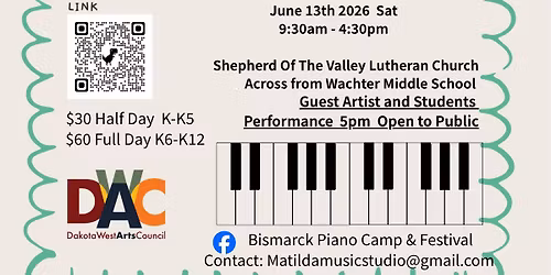 Bismarck Piano Camp & Festival