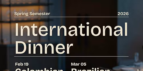 International Dinner: Malagasy night!