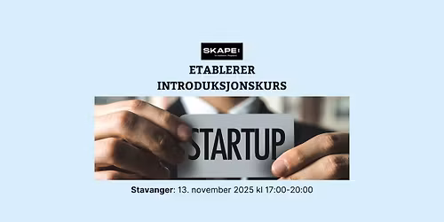 Etablerer Introduksjonskurs (Stavanger)
