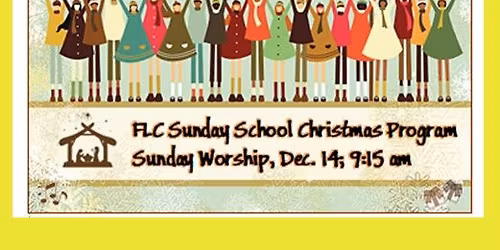 First Lutheran Church Sunday School Program - "Gifted"