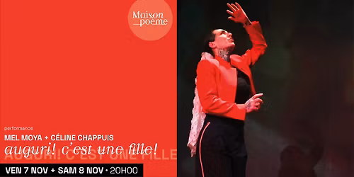 AUGURI ! C'EST UNE FILLE ! | MEL MOYA + C\u00c9LINE CHAPPUIS
