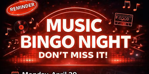 Music Bingo - Through the decades