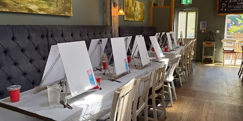 Painting party in Barnstaple: The Hunters Inn
