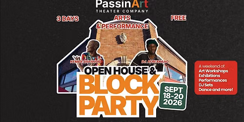 PassinArt Open House & Block Party