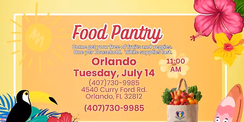 Food Pantry at Access Community Center Orlando
