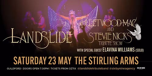 LANDSLIDE - Fleetwood Mac & Stevie Nicks Tribute Show | The Stirling Arms, Guildford WA