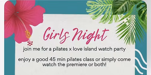 Pilates X LOVE ISLAND