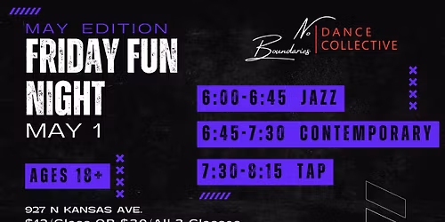 FRIDAY FUN NIGHT: May Edition