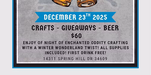 Twisted Oddities x Tidal Brewing 12\/23\/25