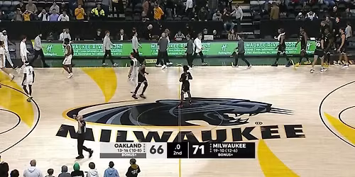 Oakland Golden Grizzlies at Milwaukee Panthers Mens Basketball