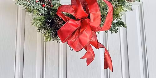 Live Greenery Wreath with KMT Crafts 12\/1 @6pm