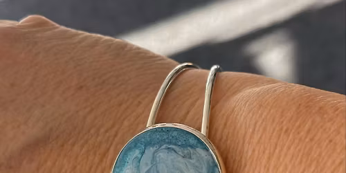 Resin Bangle Bracelet