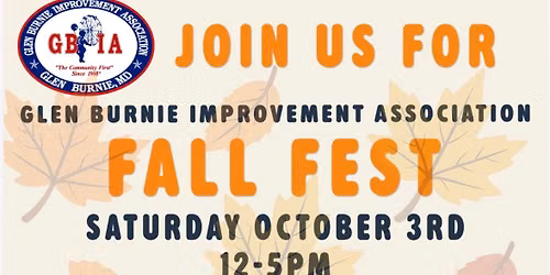 GBIA Fallfest 2026 - Glen Burnie 