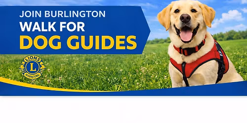 Burlington & Aldershot Lions Walk for Dog Guides