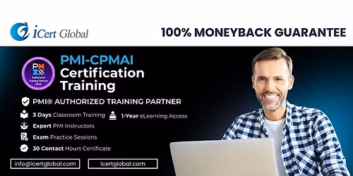 PMI-CPMAI\u00ae Weekend Training \u2013 Project in AI Certification in Euless, TX