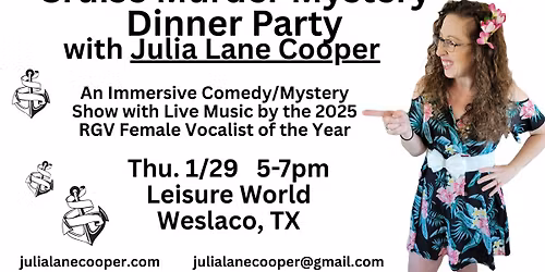 Cruise Murder Mystery Party at Leisure World