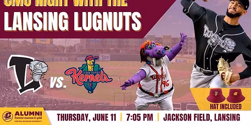 CMU Night with the Lansing Lugnuts