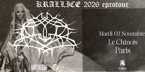 KRALLICE +guest  \/\/ Paris, le Chinois 