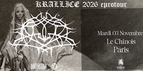 KRALLICE +guest \/\/ Paris, le Chinois