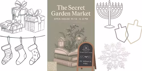 Open House for The Secret Garden Market 