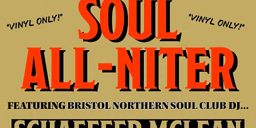 SOUL CITY - Manchester Northern Soul Night