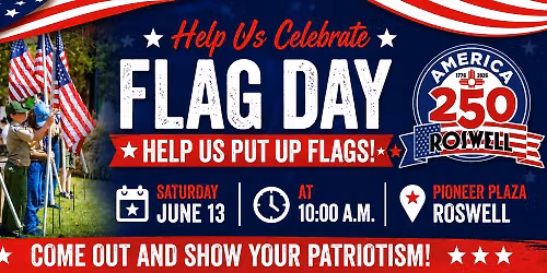 Flag Day Flag Placement