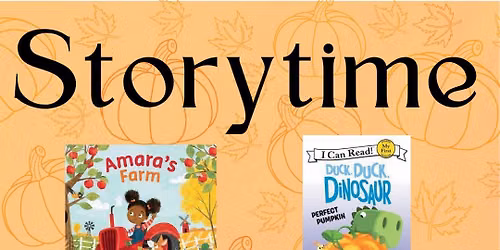 Pumpkin Storytime with OGPL