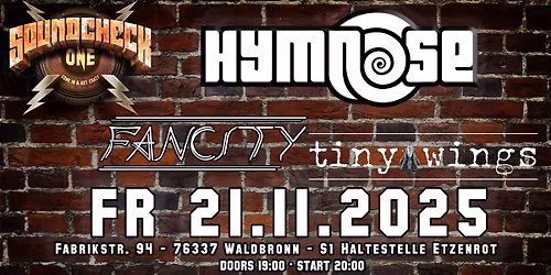 Hymnose + Fancity + Tiny Wings