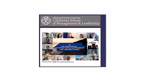 12th Annual California International Conference on Management & Leadership