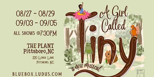 Blue Box Theatre Co Presents: A Girl Called Tiny