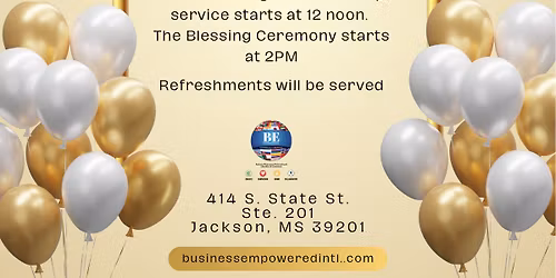 Business Blessing Service & Ceremony