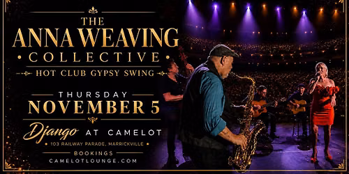 HOT CLUB GYPSY SWING with THE ANNA WEAVING COLLECTIVE