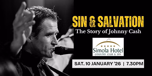 Sin & Salvation: The Story of Johnny Cash LIVE @ Simola Hotel, Knysna