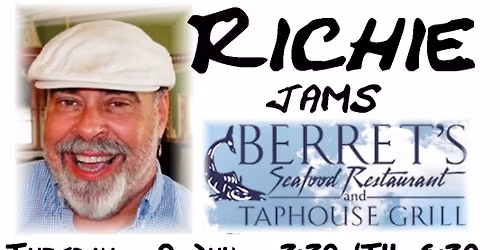 Richie... Jams Berret's Taphouse Grill Outdoor Stage!