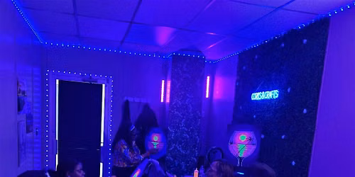 GLOW IN THE DARK PAINT & SIP (ADULTS 18+) 06\/20 1PM