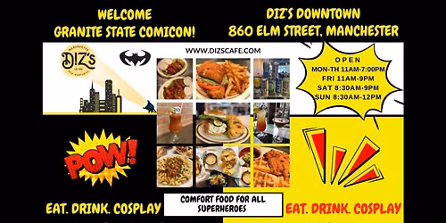 Batman Theme Night at Diz's - Comicon 2026