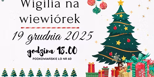 Wigilia Podkowia\u0144skie Liceum Og\u00f3lnokszta\u0142c\u0105ce nr 60